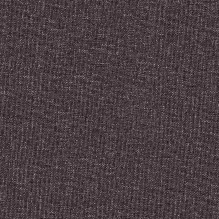 vidaXL Poltrona Reclinabile Marrone Scuro in Tessuto