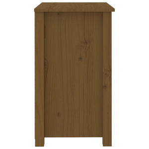Comodini 2 pz Ambra 50x35x61,5 cm in Legno Massello di Pino 813686