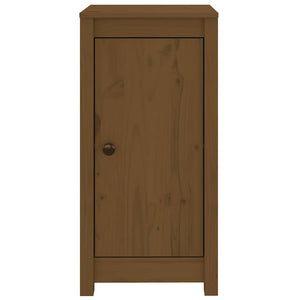 Credenze 2 pz Ambra 39x35x80 cm in Legno Massello di Pino 813731