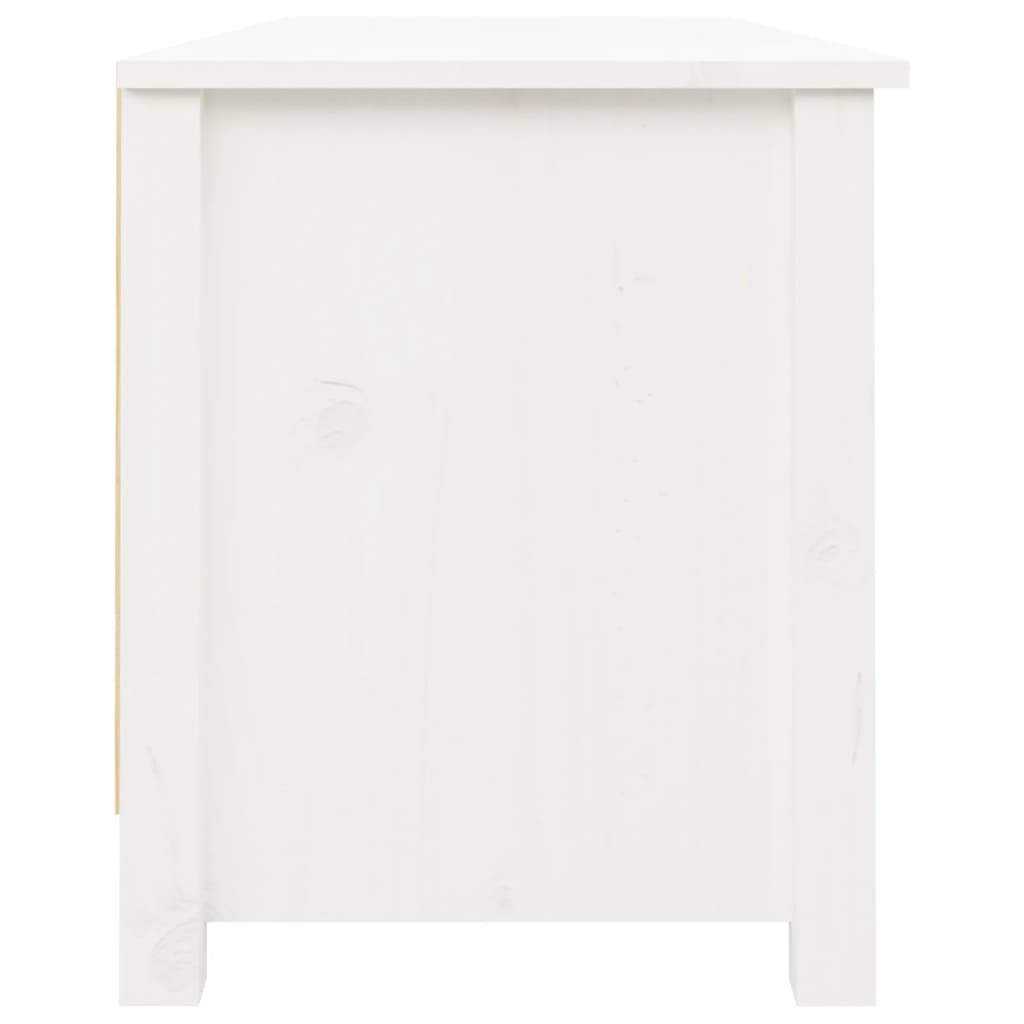 scarpiera scarpiera cassettiera scaffale mobile da ingresso ripostiglio 110 x 38 x 45,5 cm legno di pino massiccio bianco 02_0022887