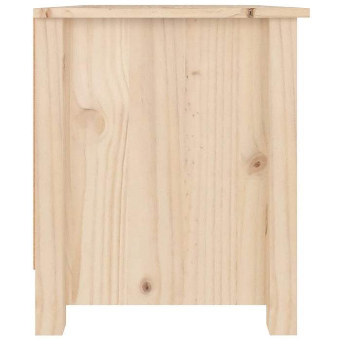 Scarpiera 70x38x45,5 cm in Legno Massello di Pino 813779