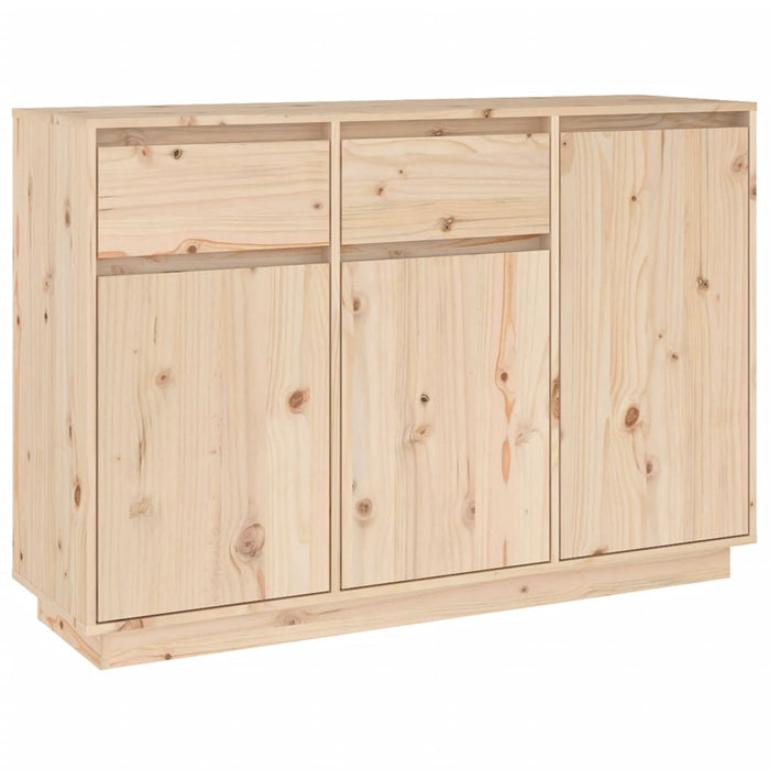 Credenza-Buffet-Armadio da cucina 110x34x75 cm in Legno Massello di Pino 586807