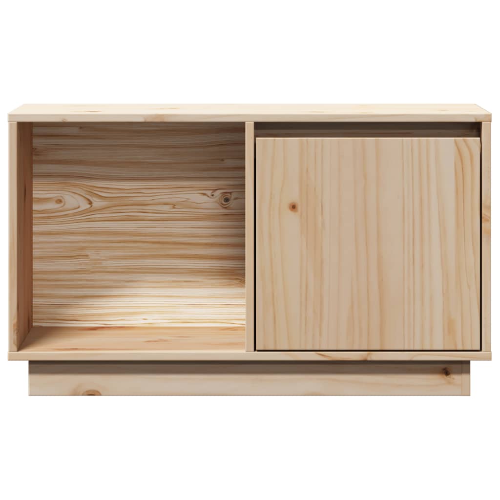 Mobile Porta TV 74x35x44 cm in Legno Massello di Pino 814334