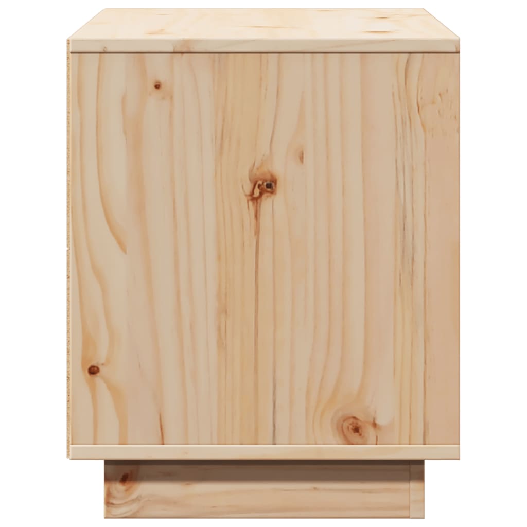 Mobile Porta TV 74x35x44 cm in Legno Massello di Pino 814334