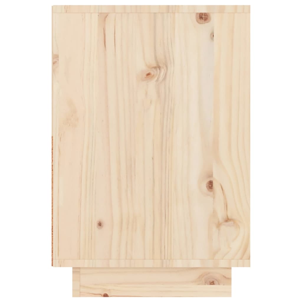 Comodino 60x34x51 cm in Legno Massello di Pino 814374