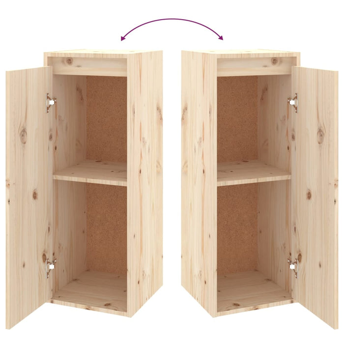 Mobili Porta TV 2 pz in Legno Massello di Pino cod mxl 12566