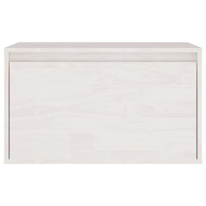 Mobili Porta TV 3 pz Bianchi in Legno Massello di Pino cod mxl 12035