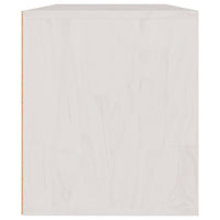 Mobili Porta TV 3 pz Bianchi in Legno Massello di Pino cod mxl 12035