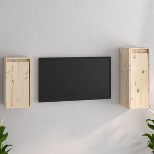 Mobili Porta TV 2 pz in Legno Massello di Pino cod mxl 8501
