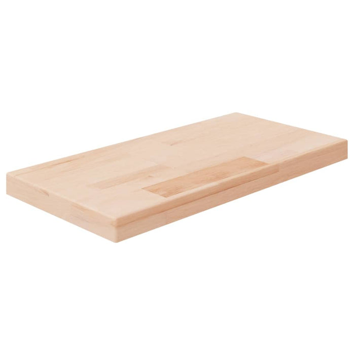 Ripiano 40x20x2,5 cm Legno Massello di Rovere Non Trattato cod mxl 32994