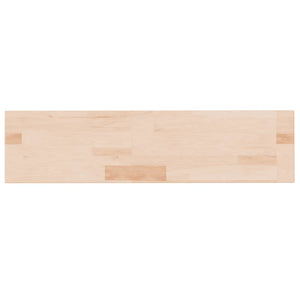 Ripiano 80x20x2,5 cm Legno Massello di Rovere Non Trattato 342936