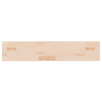 Ripiano 100x20x2,5 cm Legno Massello di Rovere Non Trattato 342937