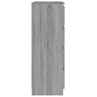 Credenza Grigio Sonoma 60x35x98,5 cm in Legno Multistrato 815076