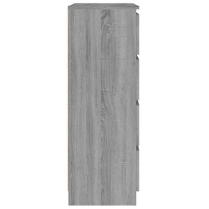 Credenza Grigio Sonoma 60x35x98,5 cm in Legno Multistrato 815076