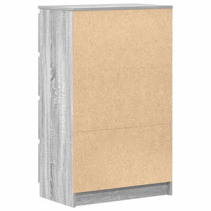 Credenza Grigio Sonoma 60x35x98,5 cm in Legno Multistrato 815076