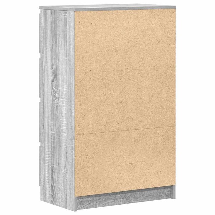 Credenza Grigio Sonoma 60x35x98,5 cm in Legno Multistrato 815076