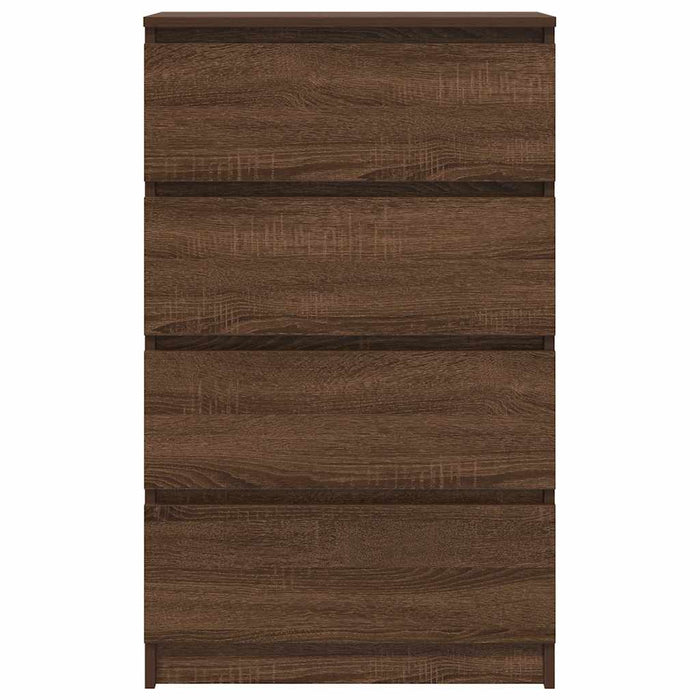Credenza Rovere Marrone 60x35x98,5 cm in Legno Multistrato cod mxl 13464