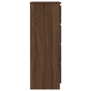 Credenza Rovere Marrone 60x35x98,5 cm in Legno Multistrato cod mxl 13464