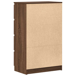 Credenza Rovere Marrone 60x35x98,5 cm in Legno Multistrato cod mxl 13464