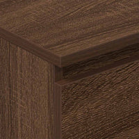 Credenza Rovere Marrone 60x35x98,5 cm in Legno Multistrato cod mxl 13464