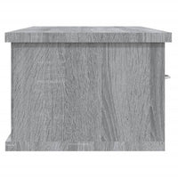 Mobile a Muro Grigio Sonoma 88x26x18,5 cm in Legno Multistrato cod mxl 33125