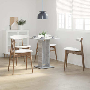 Tavolo da Bistrot Grigio Sonoma 60x60x75 cm Legno Multistrato cod mxl 13979