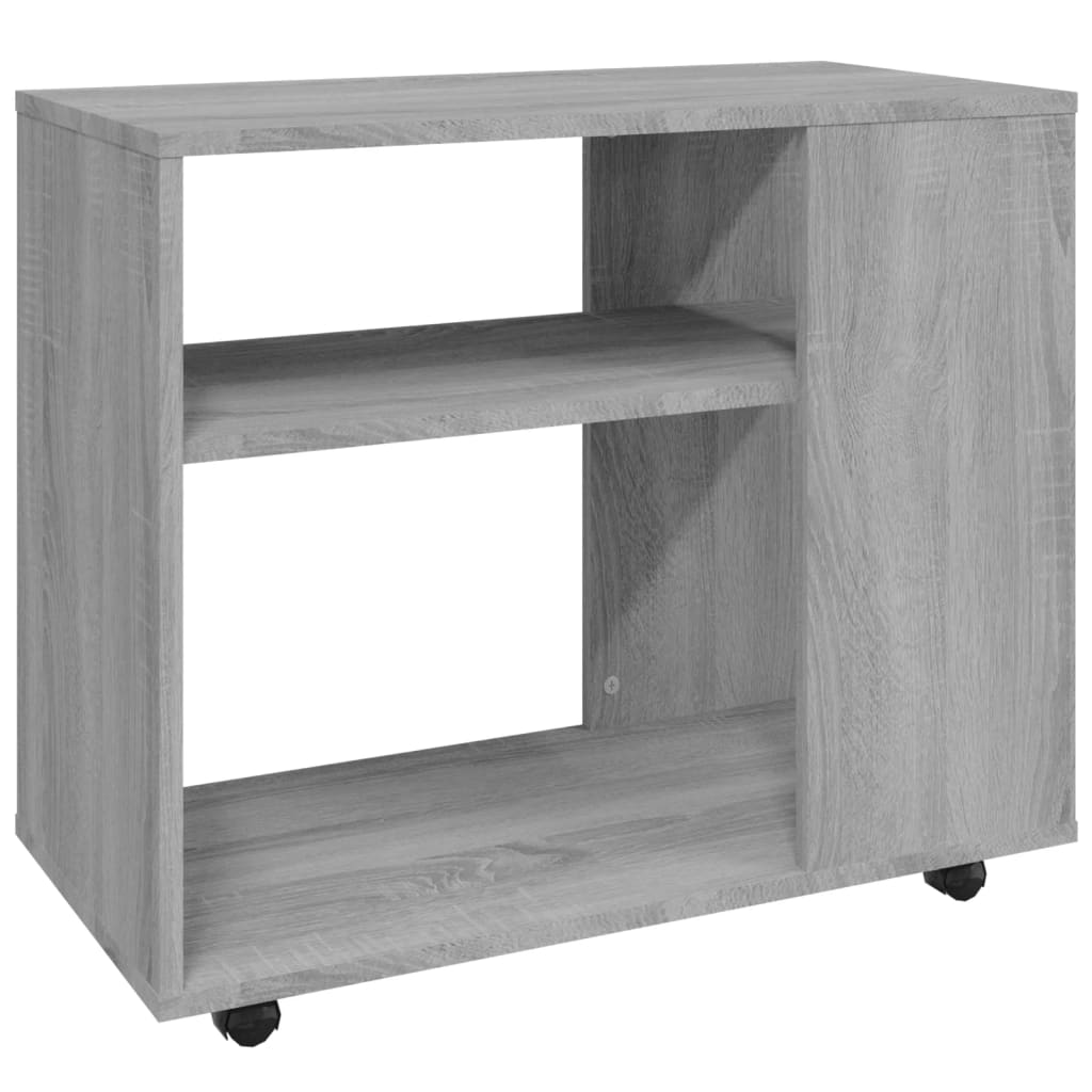 Tavolino da Salotto Grigio Sonoma 70x35x55 cm Legno Multistrato 815106