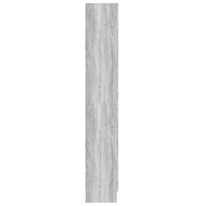 Comodino Grigio Sonoma 82,5x30,5x185,5 cm in Legno Multistrato 815115