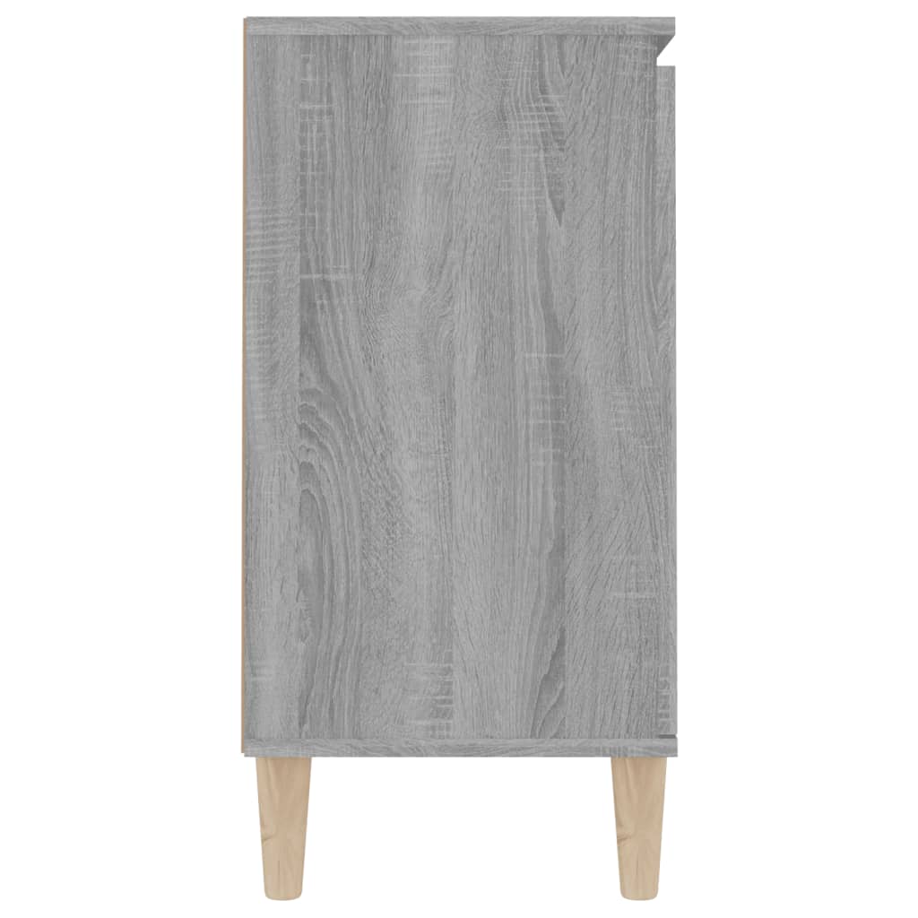 Credenza Grigio Sonoma 101x35x70 cm in Legno Ingegnerizzato