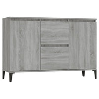 Credenza Grigio Sonoma 102x35x70 cm in Legno Multistrato 815166