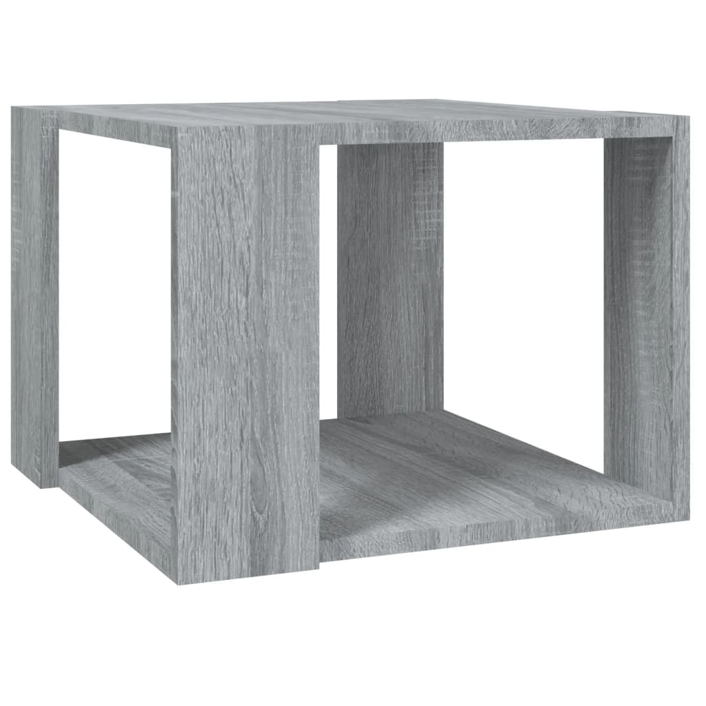 Tavolino Salotto Grigio Sonoma 40x40x30cm Legno Ingegnerizzato 815169