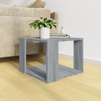 Tavolino Salotto Grigio Sonoma 40x40x30cm Legno Ingegnerizzato 815169