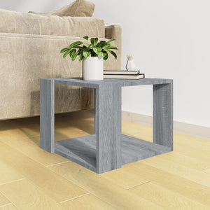 Tavolino Salotto Grigio Sonoma 40x40x30cm Legno Ingegnerizzato 815169