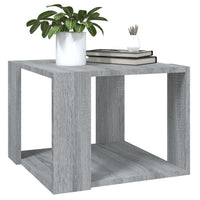 Tavolino Salotto Grigio Sonoma 40x40x30cm Legno Ingegnerizzato 815169