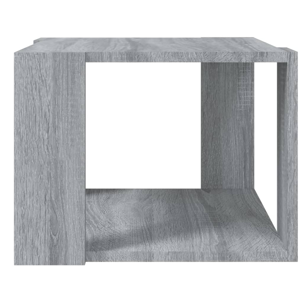 Tavolino Salotto Grigio Sonoma 40x40x30cm Legno Ingegnerizzato 815169