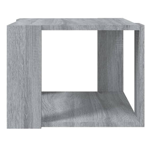 Tavolino Salotto Grigio Sonoma 40x40x30cm Legno Ingegnerizzato