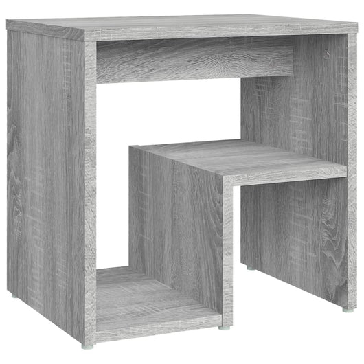 Comodino Grigio Sonoma 40x30x40 cm in Legno Multistrato cod mxl 31168