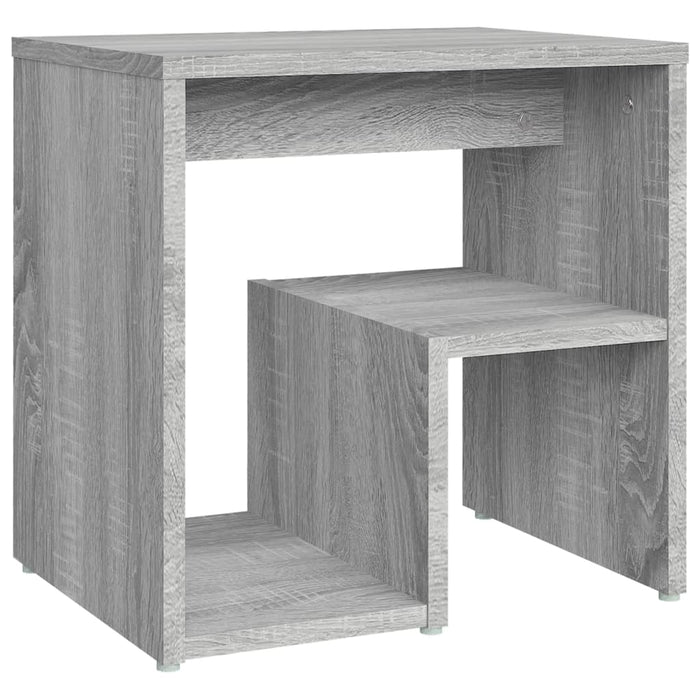 Comodino Grigio Sonoma 40x30x40 cm in Legno Multistrato cod mxl 31168