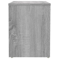 Comodino Grigio Sonoma 40x30x40 cm in Legno Multistrato cod mxl 31168