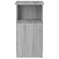 Tavolino da Salotto Grigio Sonoma 36x30x56 cm Legno Multistrato cod mxl 13128