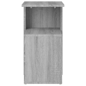 Tavolino da Salotto Grigio Sonoma 36x30x56 cm Legno Multistrato cod mxl 13128