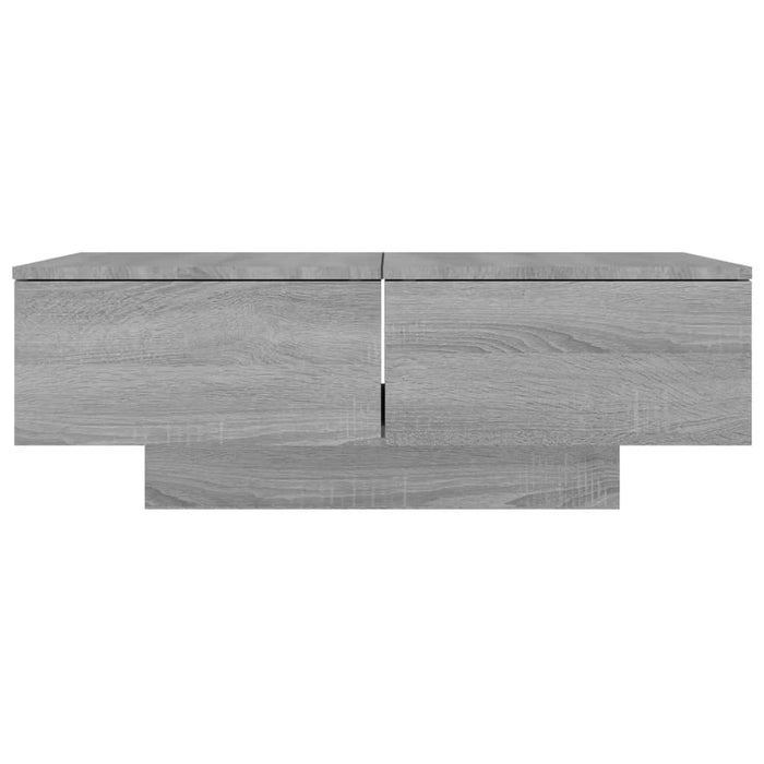 Tavolino da Salotto Grigio Sonoma 90x60x31 cm Legno Multistrato 815196
