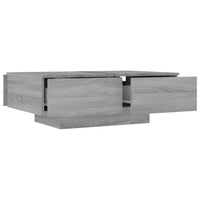 Tavolino da Salotto Grigio Sonoma 90x60x31 cm Legno Multistrato 815196