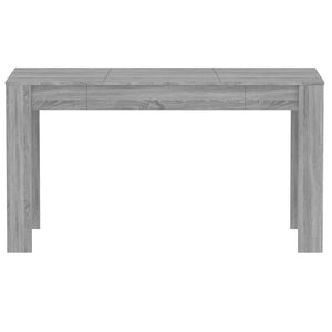 Tavolo da Pranzo Grigio Sonoma 140x74,5x76 cm Legno Multistrato 815199