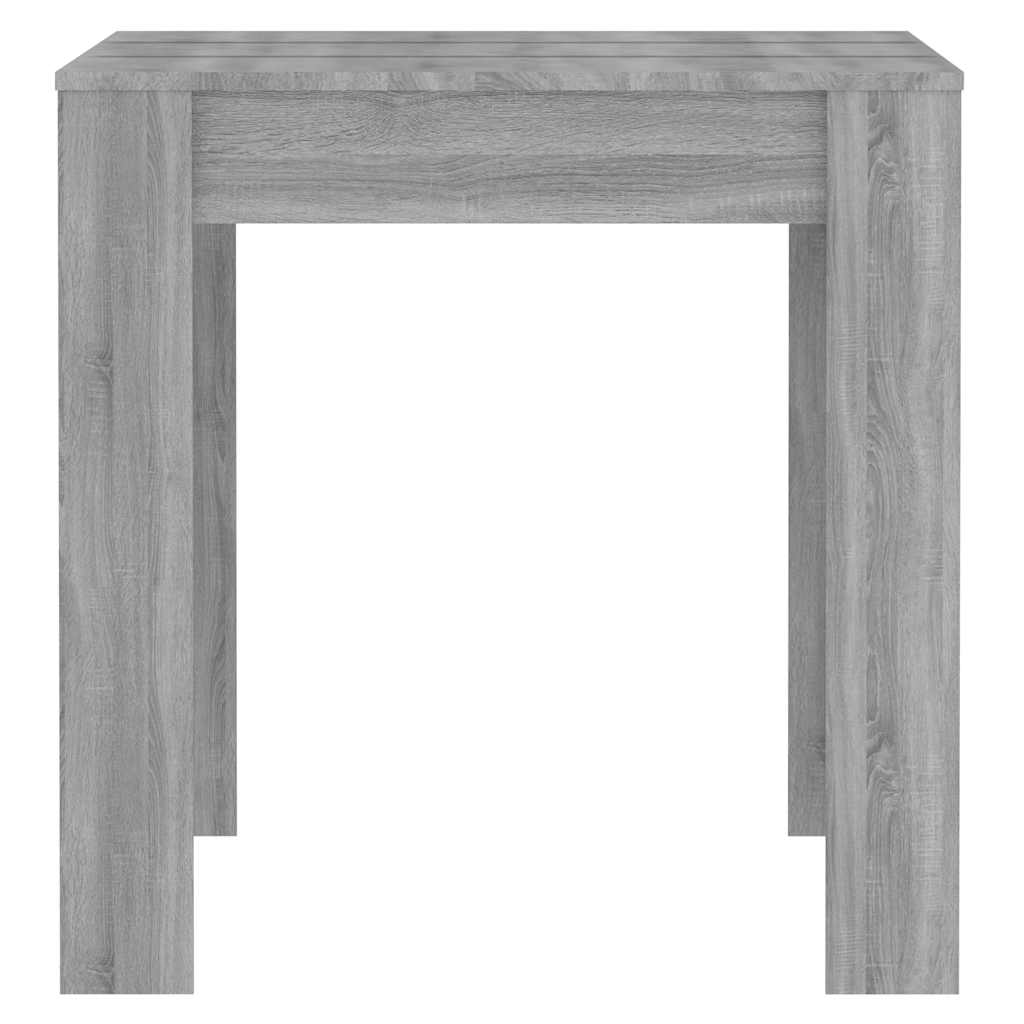 Tavolo da Pranzo Grigio Sonoma 140x74,5x76 cm Legno Multistrato 815199