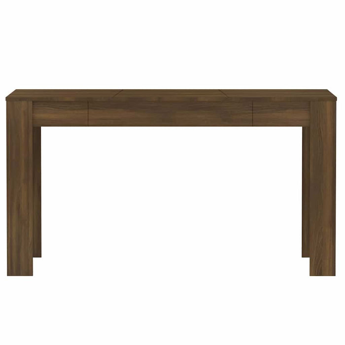 Tavolo da Pranzo Rovere Marrone 140x74,5x76cm Legno Multistrato 815200