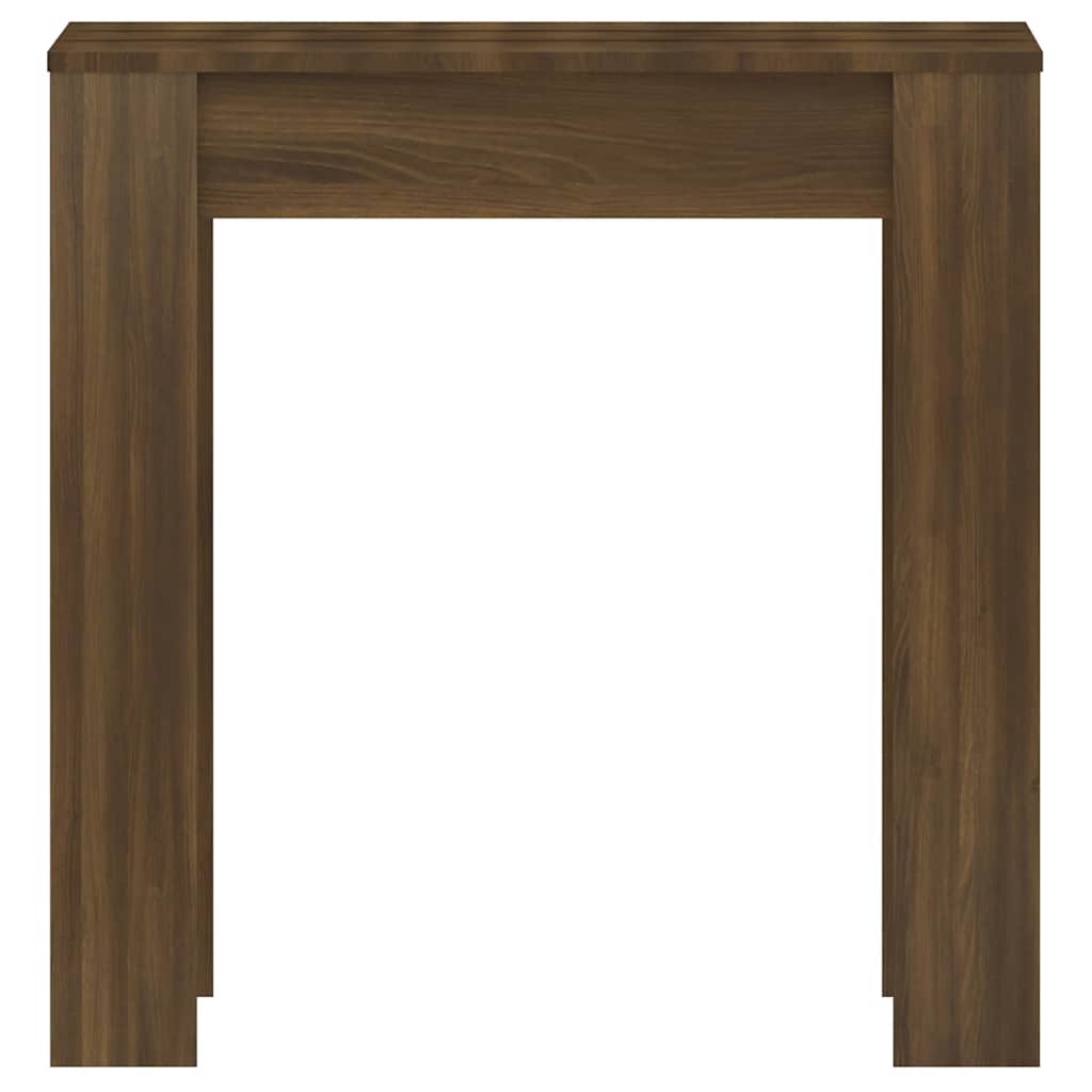 Tavolo da Pranzo Rovere Marrone 140x74,5x76cm Legno Multistrato 815200