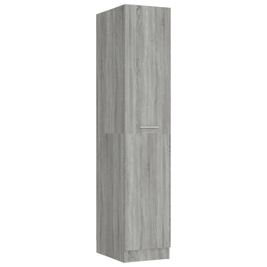 Mobile Farmacia Grigio Sonoma 30x42,5x150 cm Legno Multistrato 815202