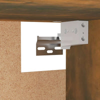 Armadio Rovere Fumo 100x32,5x35 cm in Legno Ingegnerizzato cod mxl 78477