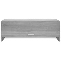 Armadio Grigio Sonoma 100x32,5x35 cm in Legno Ingegnerizzato 815214